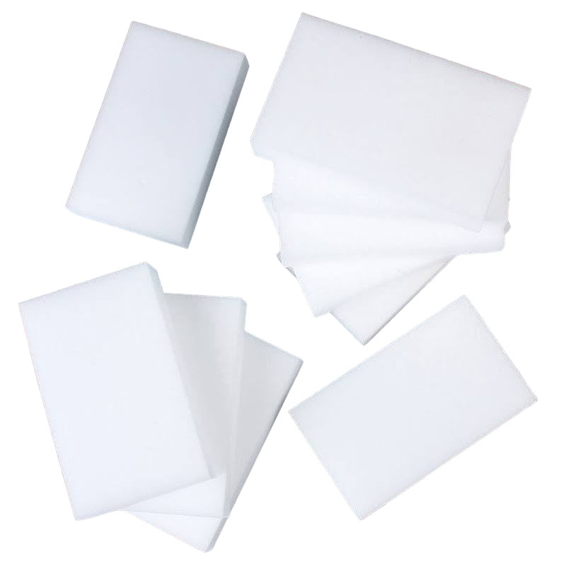 Magic eraser for glass