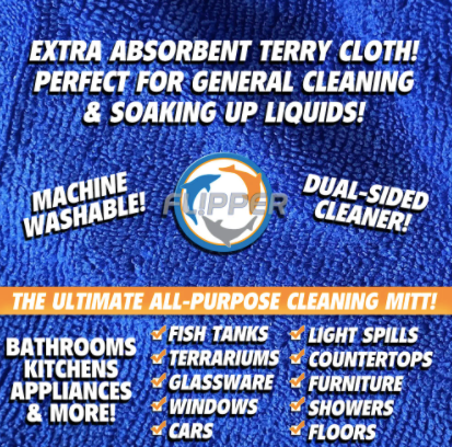 Flipper Cleaning Mitt