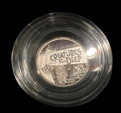 Creatures of the deep Australian silver Coin