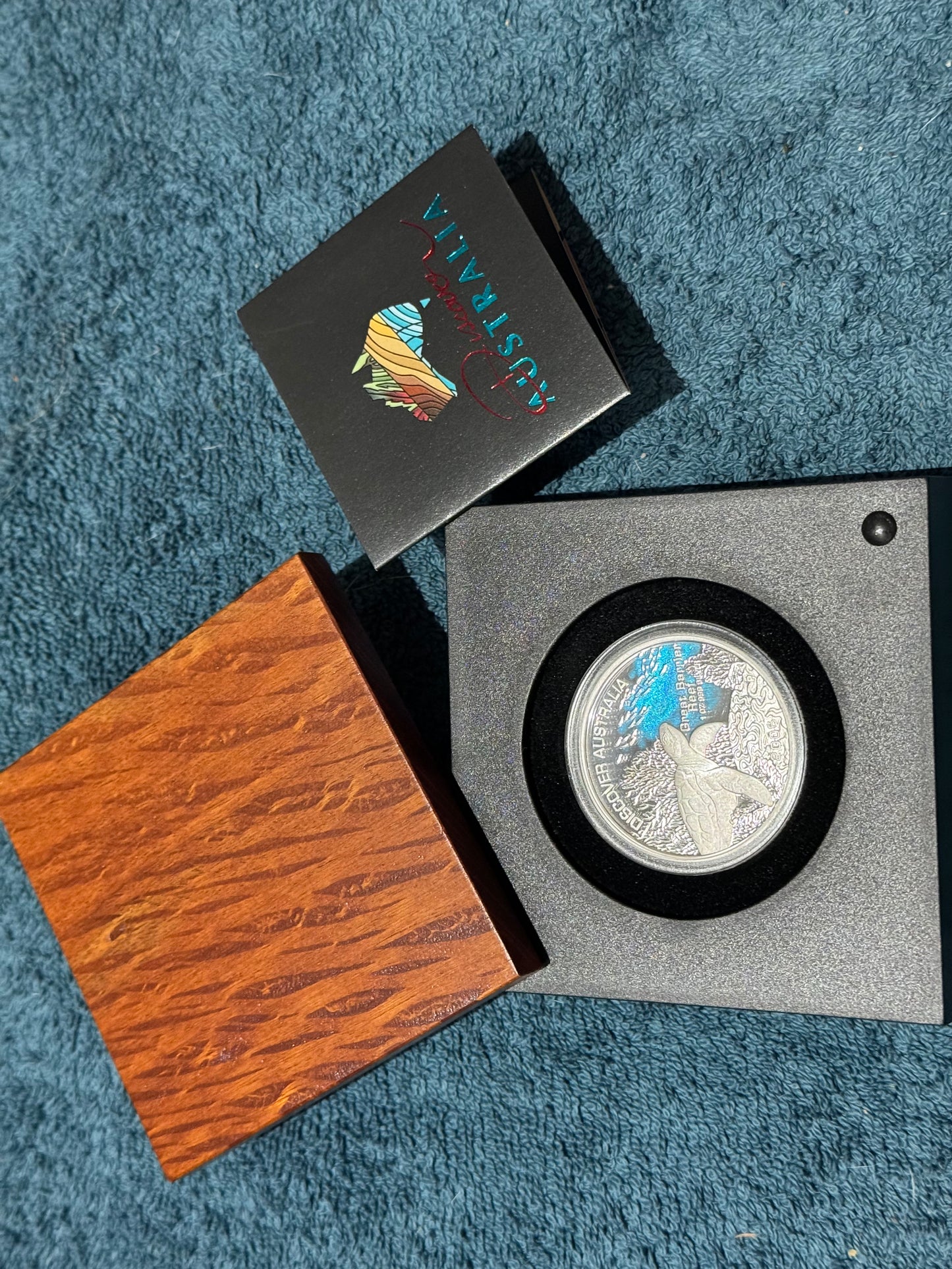 Great Barrier reef 2006 pure silver Australian $1 Coin