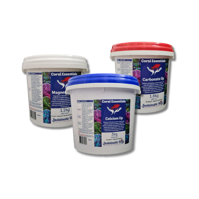 Coral Essentials Cal, Alk, Mag Powders