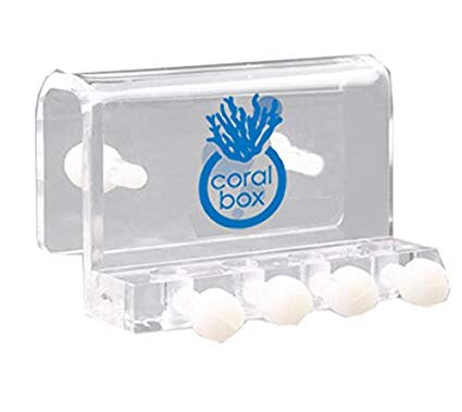 Coral box dose line holder