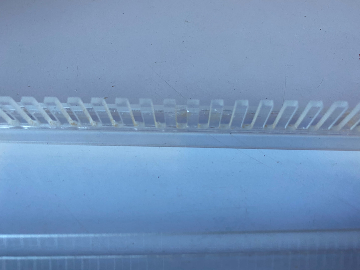 Overflow Water strainer comb per cm